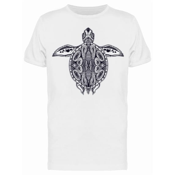 Tribal Sea Turtle Animal Tee Men's -Image by Shutterstock