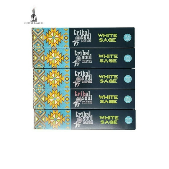 Tribal Soul - White Sage Masala Incense Sticks