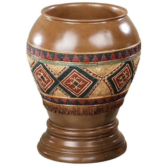 Tribal Spirit Wastebasket Multi Earth