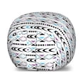 thumbnail image 1 of Tribal Storage Toy Bag Chair, Horizontally Arranged Triangles Dots and Half Circles, Stuffed Animal Organizer Washable Bag, Large Size, Multicolor, by Ambesonne, 1 of 3