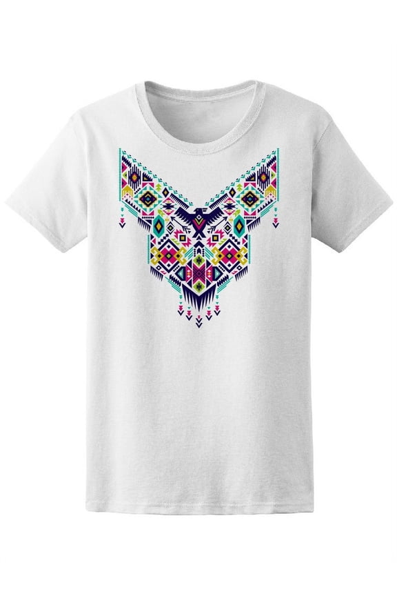 Tribal Style Aztec T-Shirt Women -Image by Shutterstock, Female Large