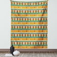 thumbnail image 1 of Tribal Tapestry, Native Figures Hand Drawn and Earth Color Toning Tribal Motifs and Layered Figures, Wall Hanging for Bedroom Living Room Dorm Decor, 40W X 60L Inches, Multicolor, by Ambesonne, 1 of 5