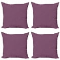 thumbnail image 1 of Ambesonne Tribal Throw Pillow Cover 4 Pack, Arrows and Rhombus Shapes, 20", Dark Orange and Eggplant, 1 of 2