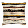 thumbnail image 1 of Tribal Throw Pillow Cushion Cover, Ethnic African with Trippy Geometric Forms Primitive Heritage Wild Earthen Pattern, Decorative Square Accent Pillow Case, 18 X 18 Inches, Multicolor, by Ambesonne, 1 of 2