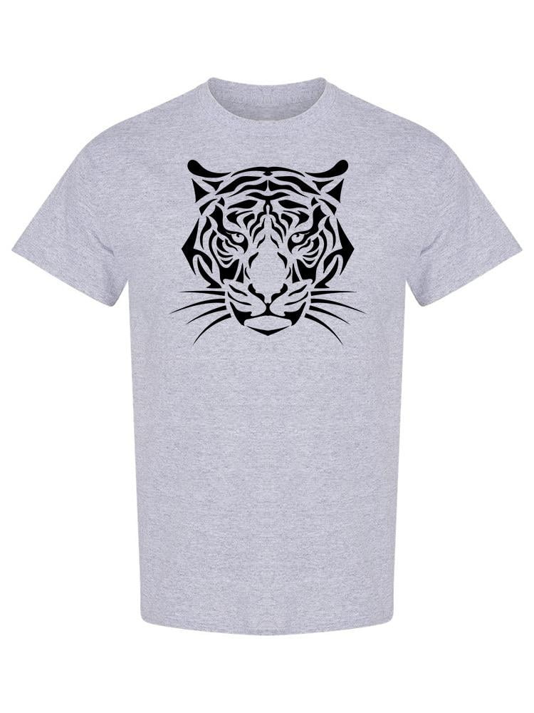 Tribal Tiger Black T-Shirt