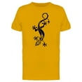 thumbnail image 1 of Tribal Tiny Lizard T-Shirt Men -Image by Shutterstock, Male x-Large, 1 of 2