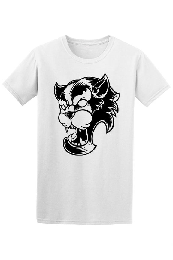 Tribal Vintage Jaguar Design Tee Men's - Men T-Shirt, Small