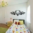 thumbnail image 1 of Tribal Winged Wolf Head Decal - 36 Inches, 1 of 1