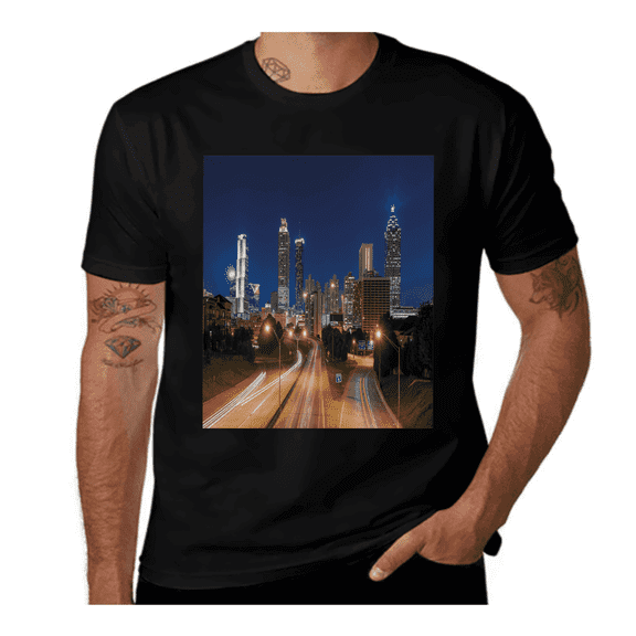 Tribal Zigzags-Psychedelic-Multicolor- Casual Streetwea Everyday Tshirt Comfortable Wear tee shirt