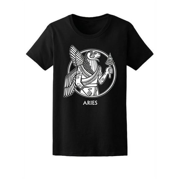 Tribal Zodiac Aries Symbol Tee Women's -Image by Shutterstock