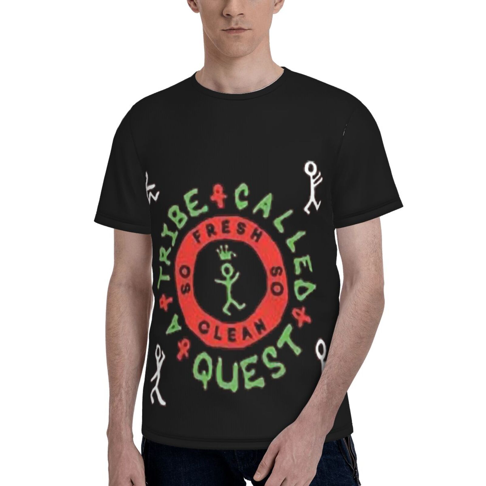 Tribe Called Quest The Low End Theory Men'S Short Sleeve Teeslarge