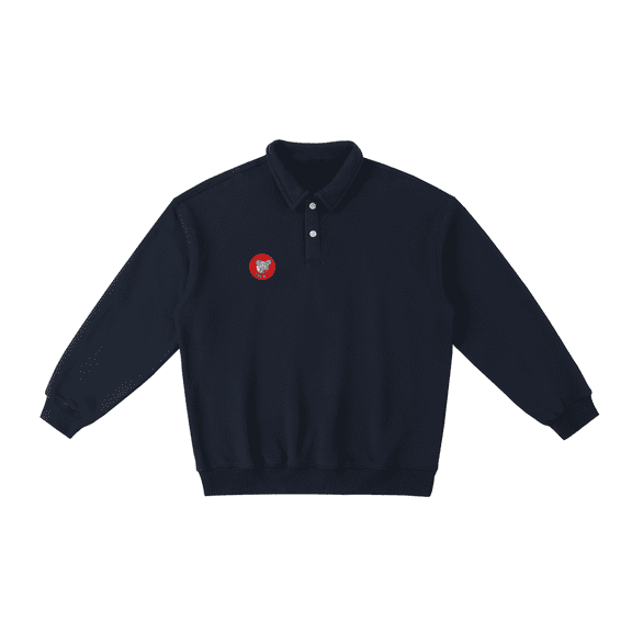 Tribe Jr's Heavyweight Polo-Collar Sweatshirt