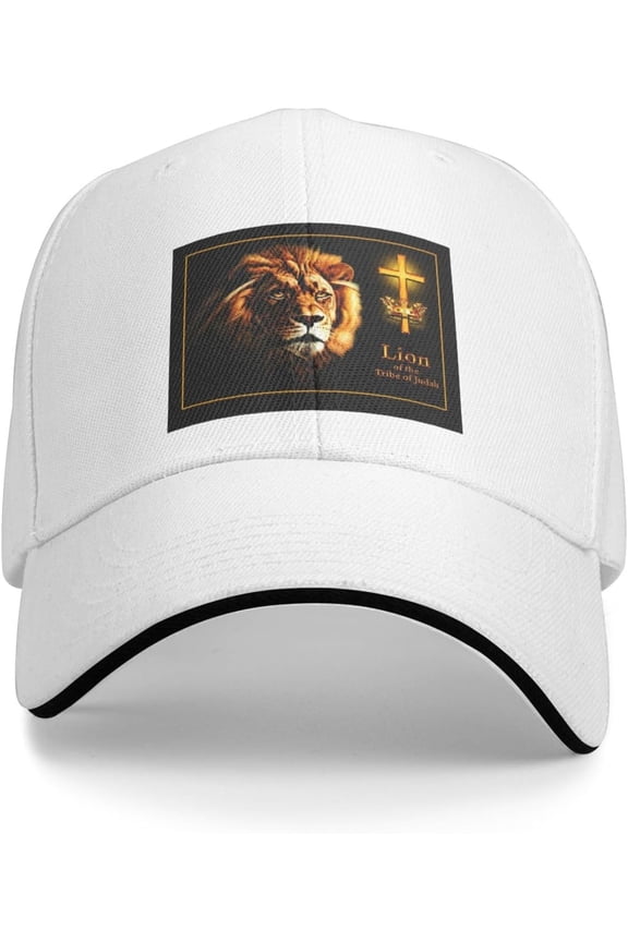 Tribe of Judah Lion-2 Snapback Cap Unisex-Adult Dad Hat Adjustable Baseball Cap Retro Polo Hats