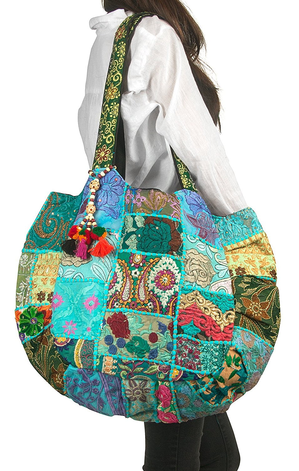 TribeAzure Large Oversize Canvas Shoulder Bag Handbag