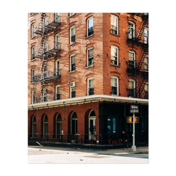 Tribeca Architectural 04 - Manhattan New York Photography Unframed Wall Art Print 8 x 10 inches