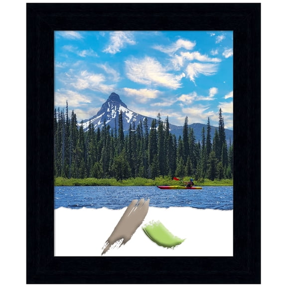Tribeca Black Wood Picture Frame, Photo Frame, Art Frame