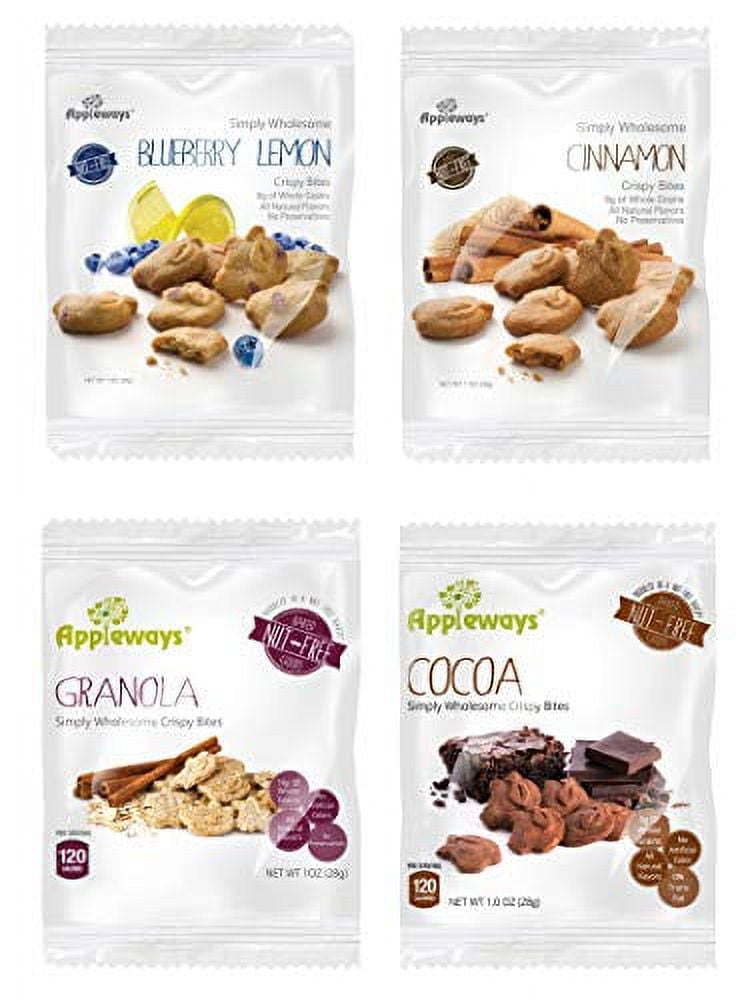 Tribeca Curations Appleways Whole Grain Crispy Bites Variety Pack