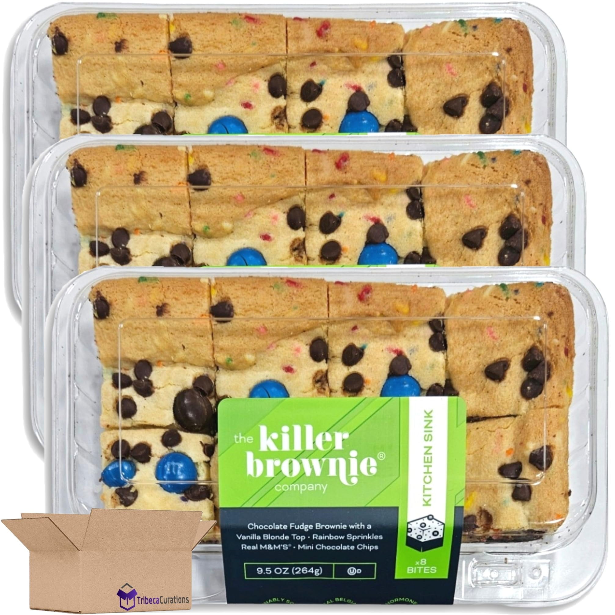 View of Brownie Bites Value Pack | 8 Count | Kitchen Sink | Pack of 3 (24 Total ...