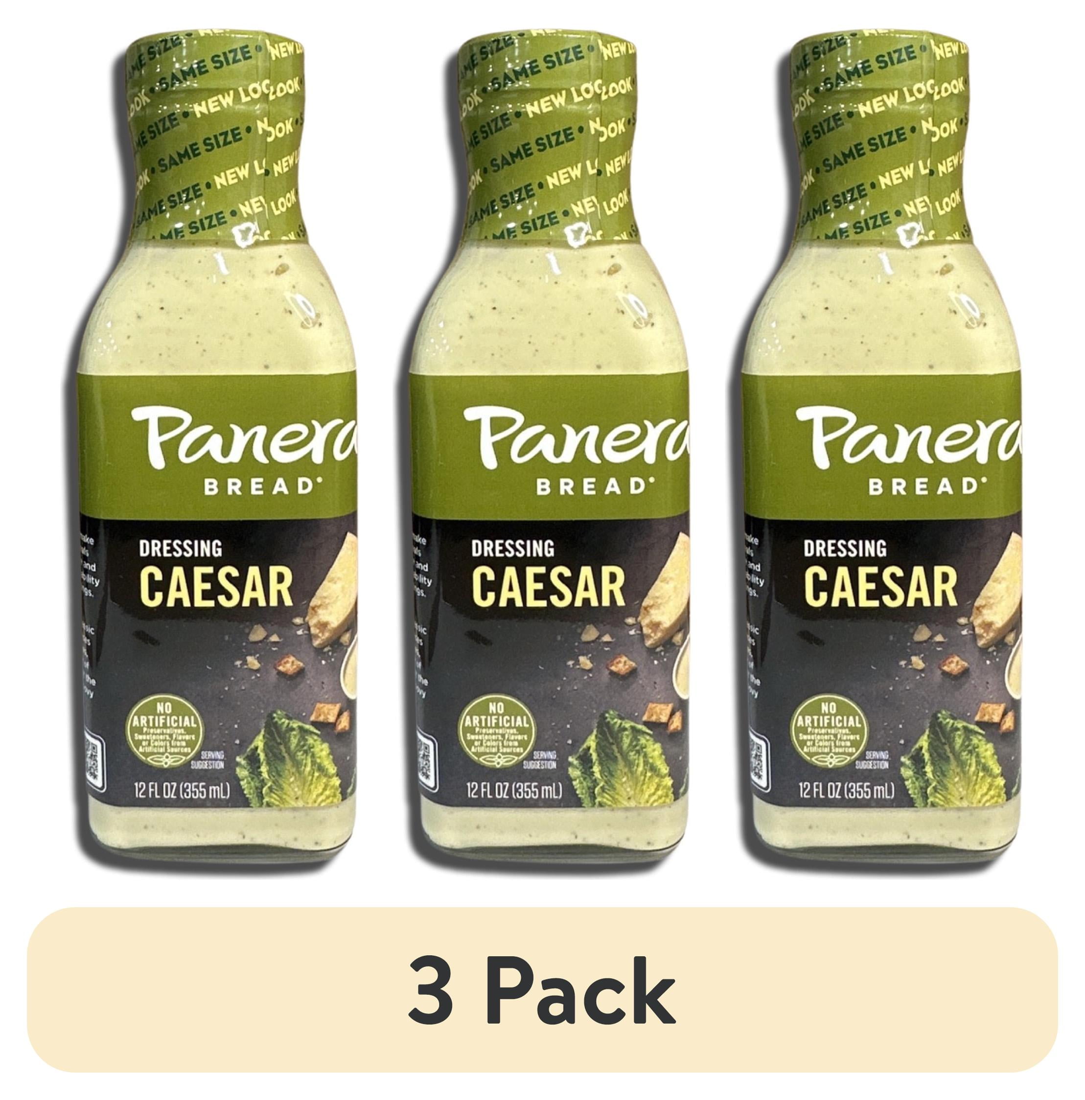 (3 pack) Tribeca Curations Caesar Salad Dressing by Panera 12 Ounce