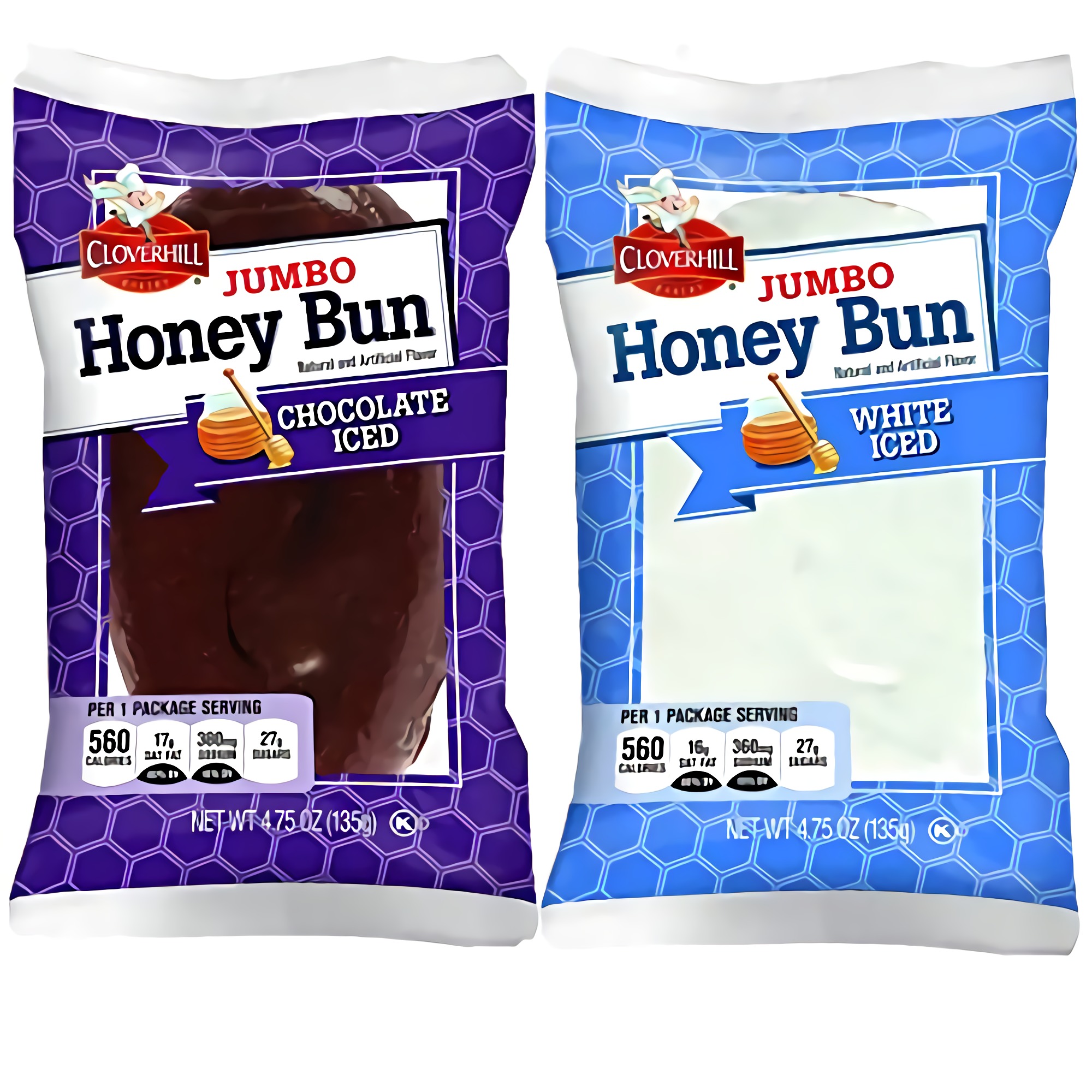 Duchess Honey Buns, 3 Ounce (Pack of 12)