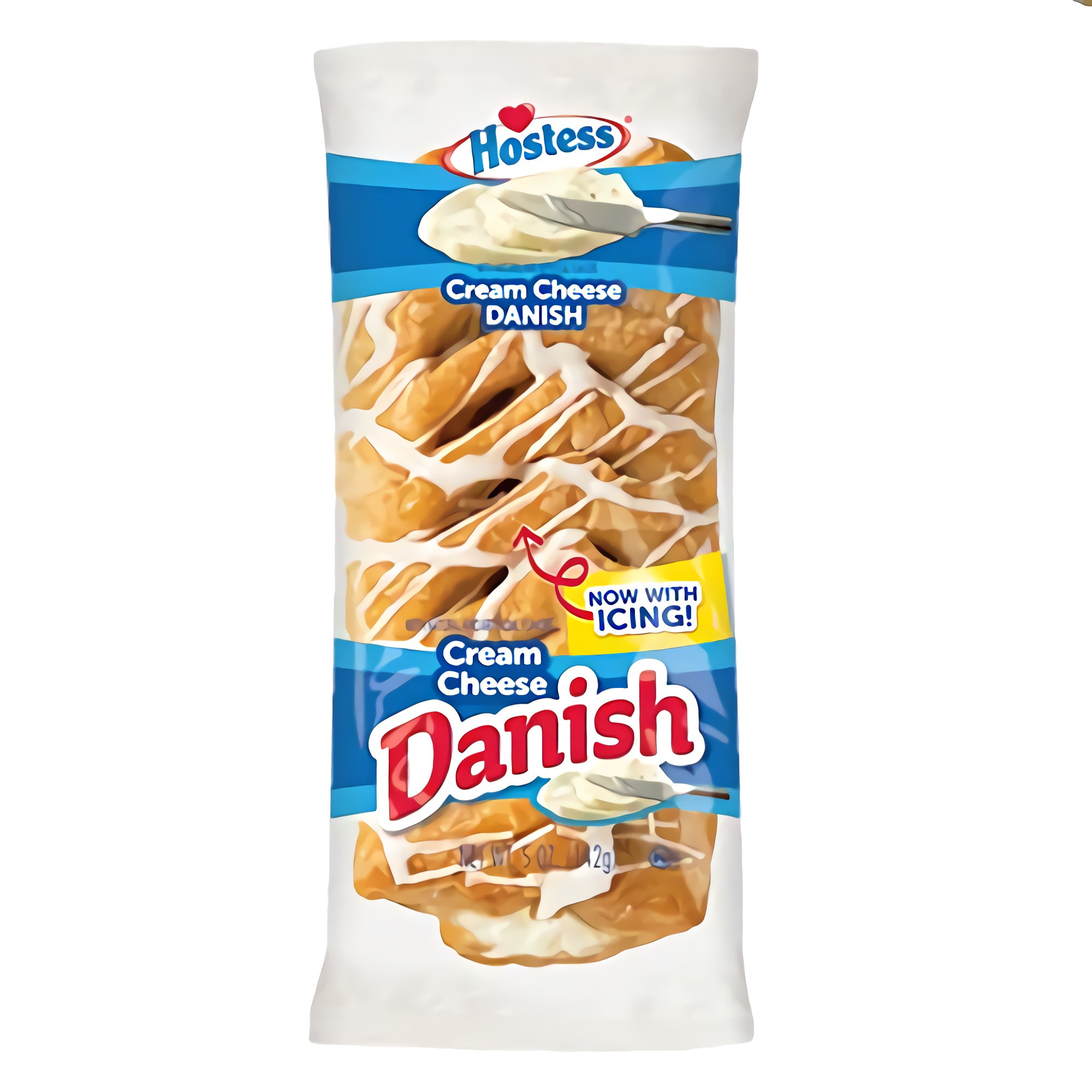 Tribeca Curations Cream Cheese Danish Pastries Value 12 Pack