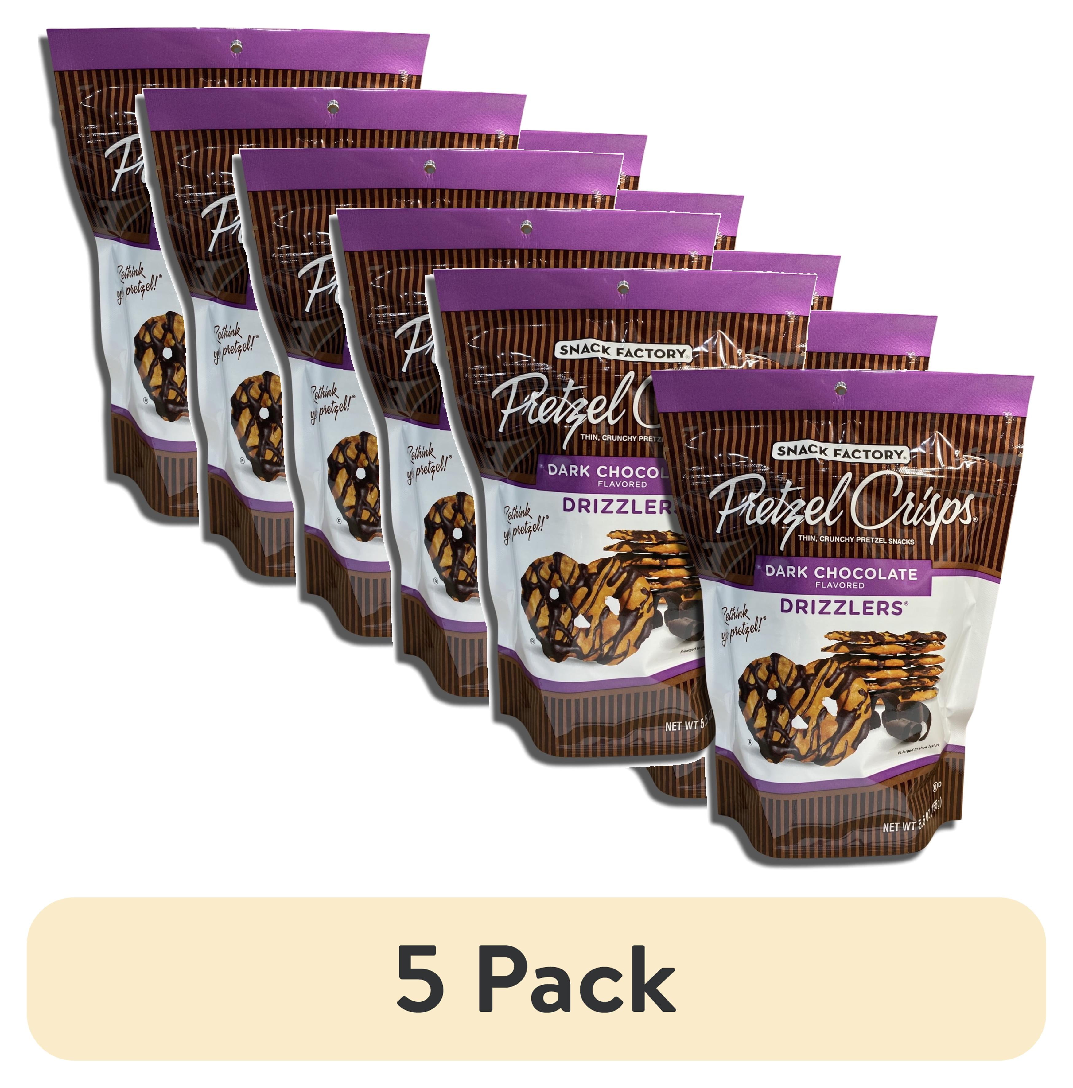 Tribeca Curations Dark Chocolate Pretzel Crisps Drizzlers by Snack