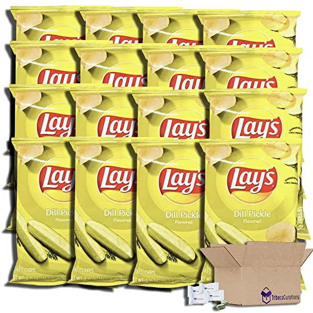 Lay's Dill Pickle Flavored Potato Chips Value Pack 1.5 Ounce Pack