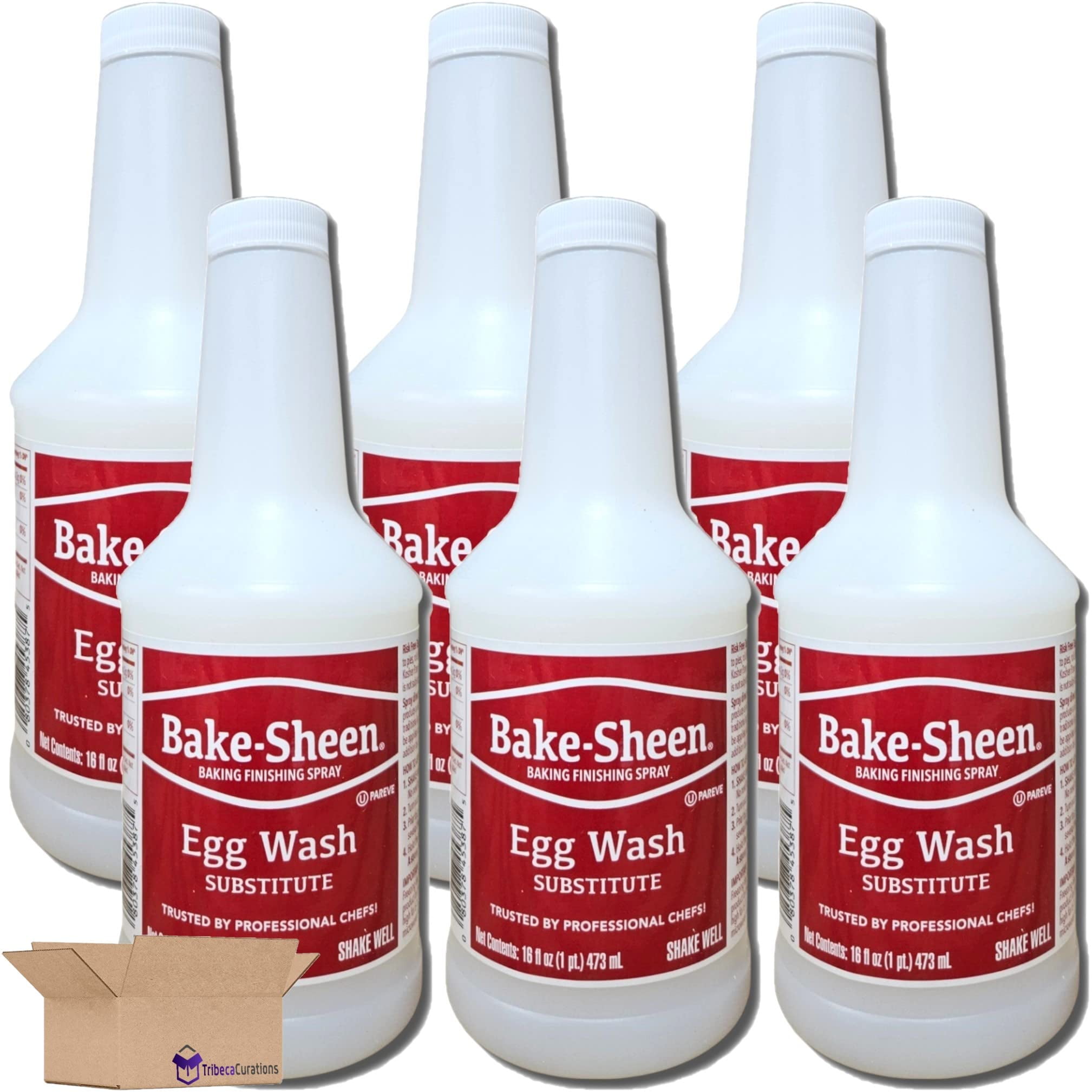 Tribeca Curations Egg Wash Substitute Baking Finishing Spray 16 Fl
