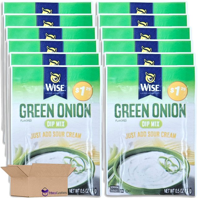 Green Onion Dip Mix Value Pack .5 Ounce Packet Pack of 12
