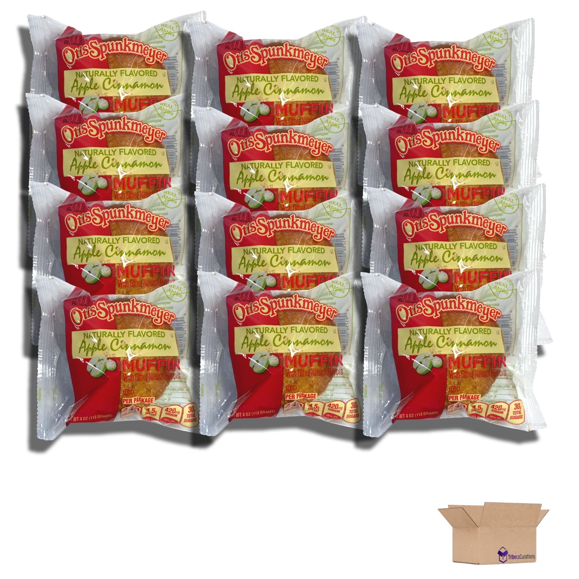 Individually Wrapped Apple Cinnamon Muffins by Otis Spunkmeyer 4