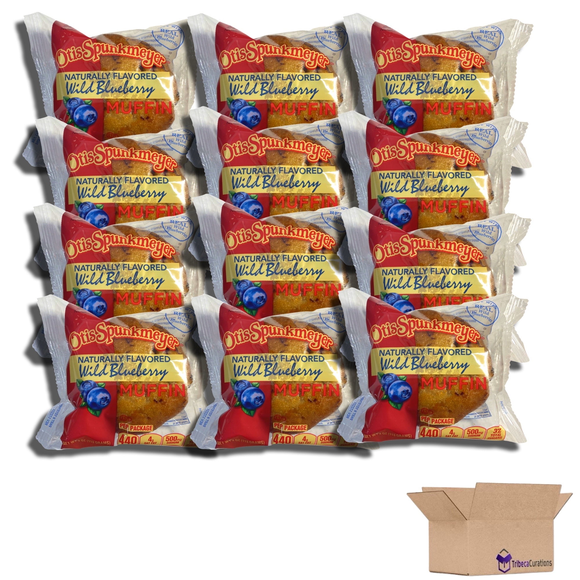 Otis Spunkmeyer Individually Wrapped Wild Blueberry Muffins by Otis