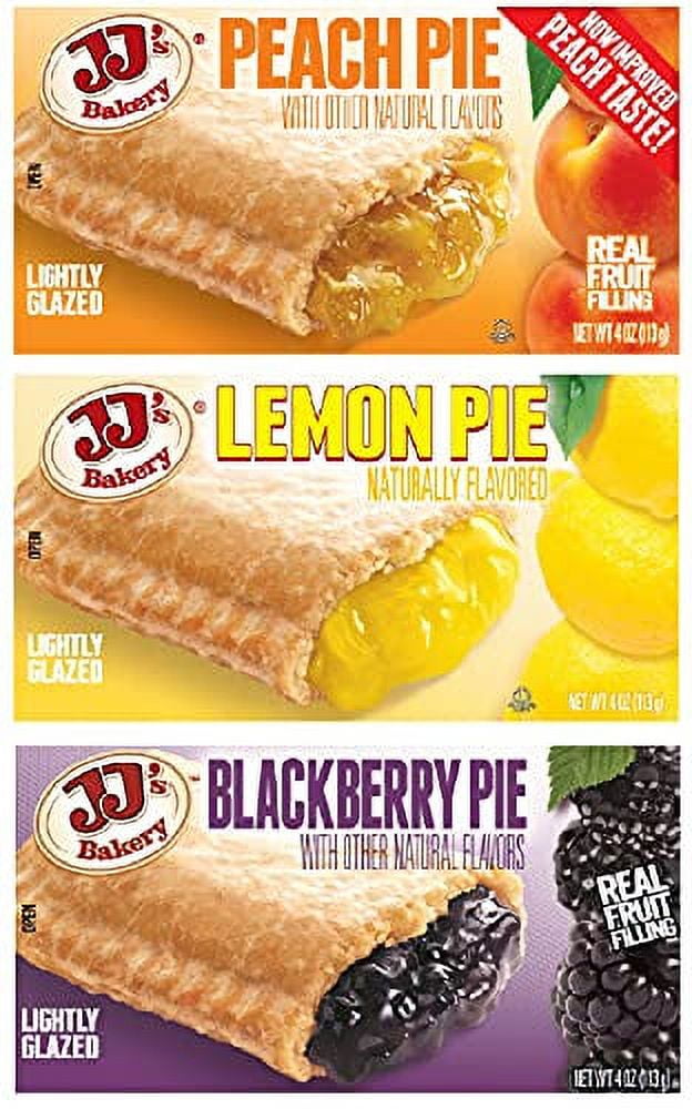 Tribeca Curations JJ's Bakery Pies Variety Pack (Lemon / Peach