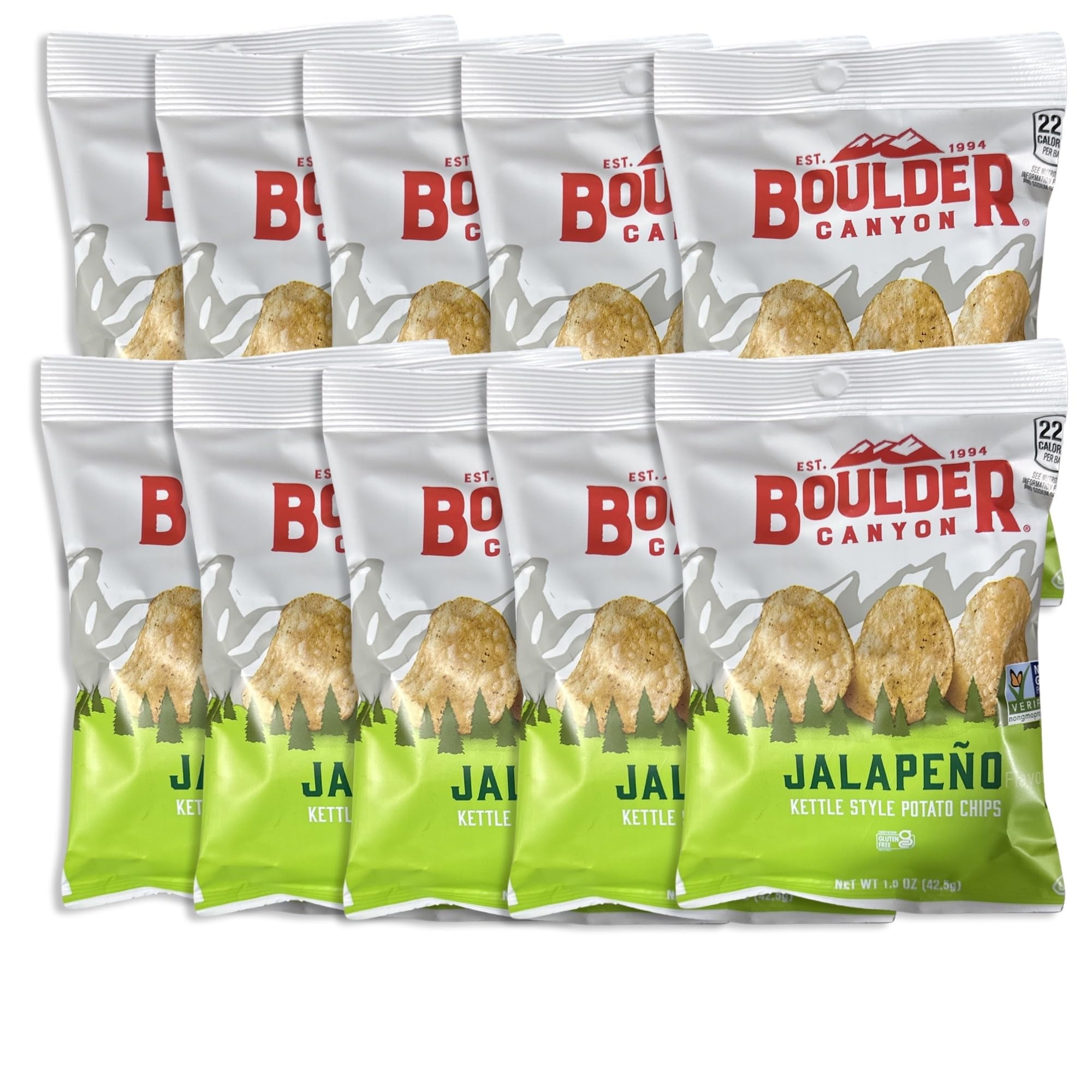 Tribeca Curations Kettle Style Potato Chips from Boulder 1.5 Oz