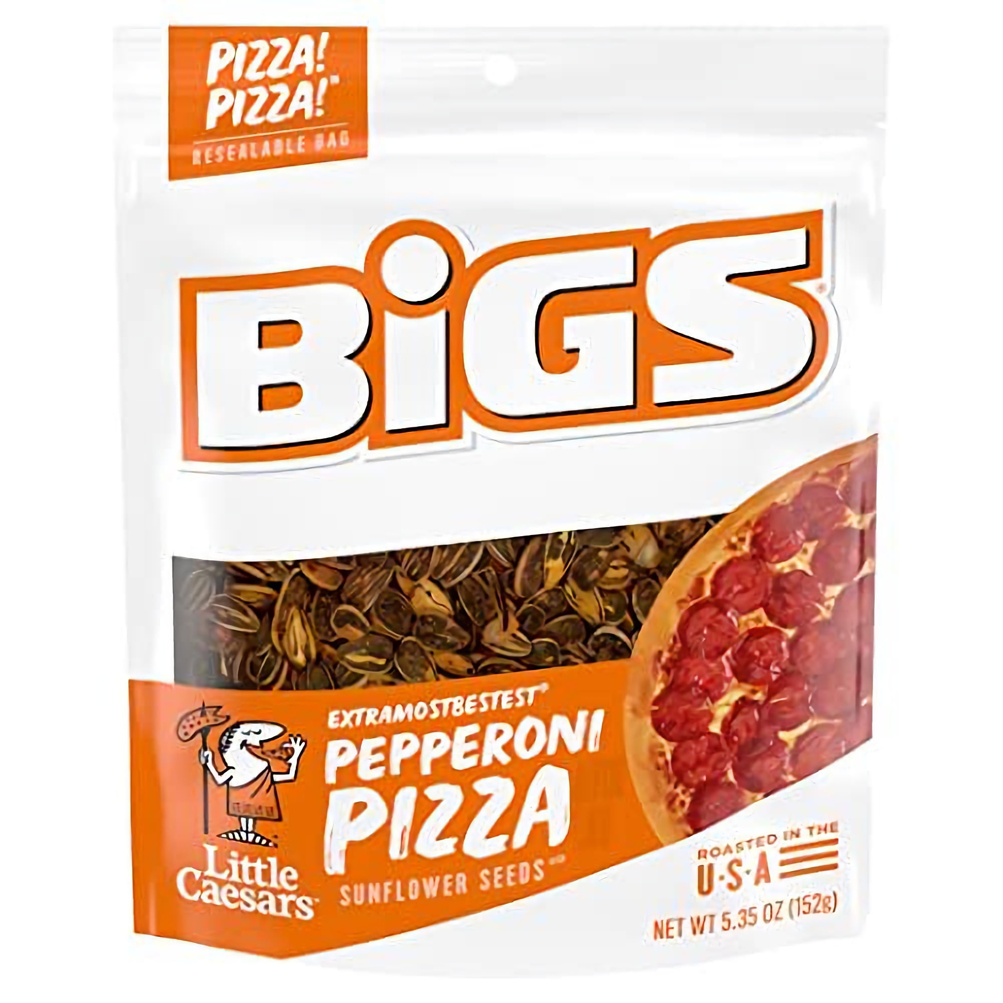 Pack of 6, Papa Primo's, Large Pepperoni Pizza, 33 oz 