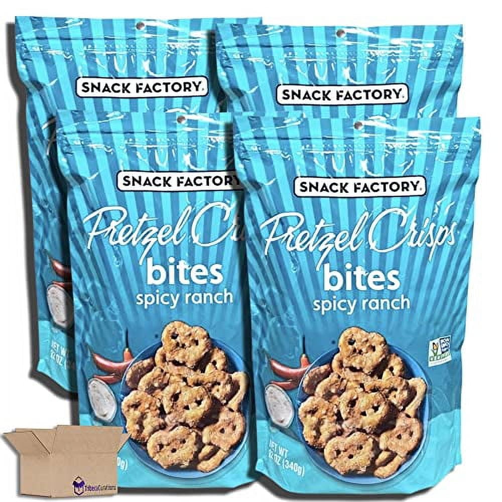Spicy Ranch Pretzel Crisps Bites Value Pack 12 Ounce ShareSize Bag
