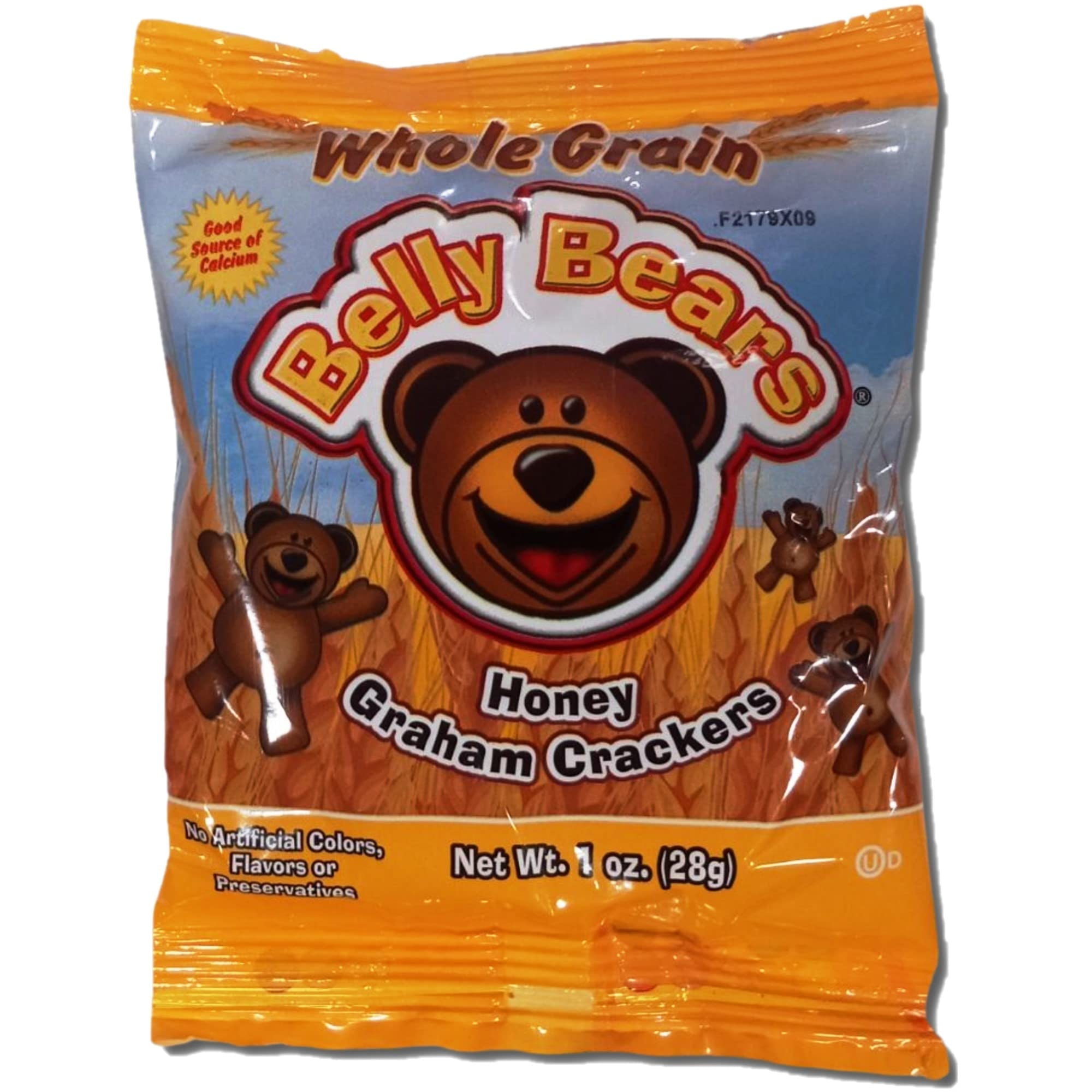 Whole Grain Graham Crackers Individual Bags Value Pack Bundle 1 Ounce