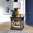 thumbnail image 1 of Tribeca Drawer End Table in Brown, 1 of 8
