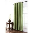 thumbnail image 1 of Tribeca Faux Silk Grommet Single Curtain Panel, 1 of 5