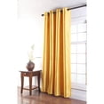 thumbnail image 1 of Tribeca Faux Silk Grommet Single Curtain Panel, 1 of 4