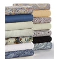 thumbnail image 1 of Tribeca Living Solid or Printed 300 Thread Count Cotton Sateen Deep Pocket Bed Sheet Set, 1 of 5