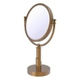 thumbnail image 1 of Tribecca Collection 8-in Vanity Top Make-Up Mirror 3X Magnification in Brushed Bronze, 1 of 10