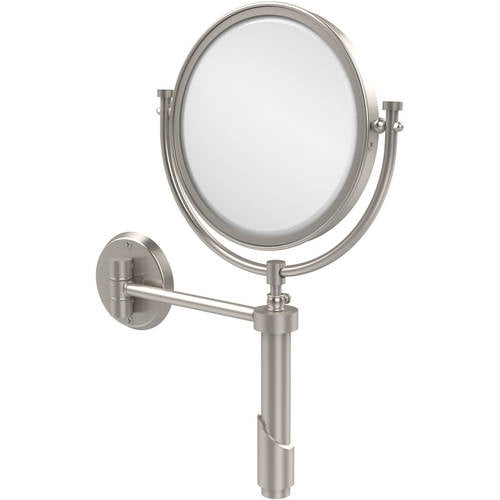 Tribecca Collection Wall-Mounted Make-Up Mirror, 8" Diameter with 2x Magnification (Build to Order)