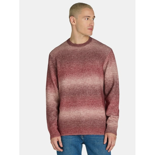 Tribekka 44 Men's Ombre Stripe Crewneck Sweater, Sizes XS-3XL