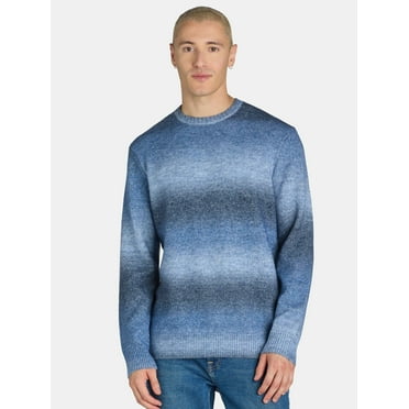 Tribekka 44 Men's Ombre Stripe Crewneck Sweater, Sizes XS-3XL