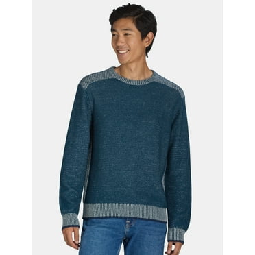 Tribekka 44 Men's Plaited Rib Crewneck Sweater, Sizes XS-3XL
