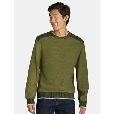 Tribekka 44 Men's Plaited Rib Crewneck Sweater, Sizes XS-3XL