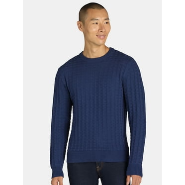 Tribekka 44 Men's Textured Crewneck Sweater, Sizes XS-3XL