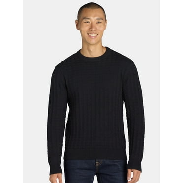 Tribekka 44 Men's Textured Crewneck Sweater, Sizes XS-3XL