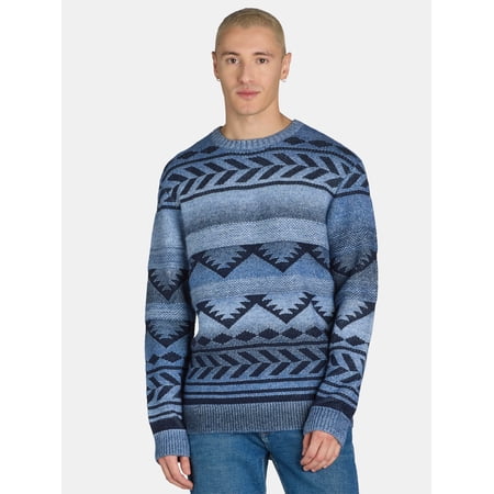 Tribekka 44 Men's Western Crewneck Sweater, Sizes XS-3XL