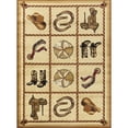 thumbnail image 1 of Tribes Gcyls4010 Beige 7'10" X 10'3" Area Rug, Polypropylene, Stain , For Family Homes, & Pet Affirmative 7 Ft. 10 In. 3 Gcyls4010, Ideal Homes With Inquisitive And Pets, 1 of 2